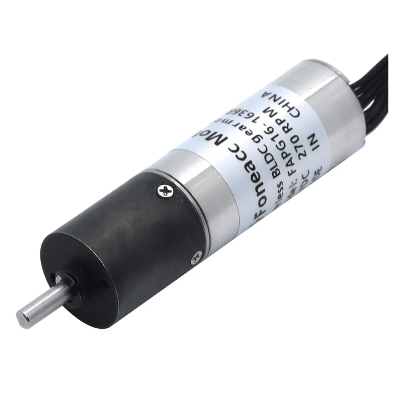 PG16-1636RB 16 mm coreless Brushless DC motor with planetary gear reducer