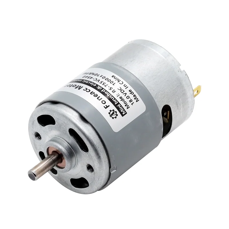 RS540 540 DC 6V - 12V 5000RPM - 10000RPM High Torque Brushed DC Motor