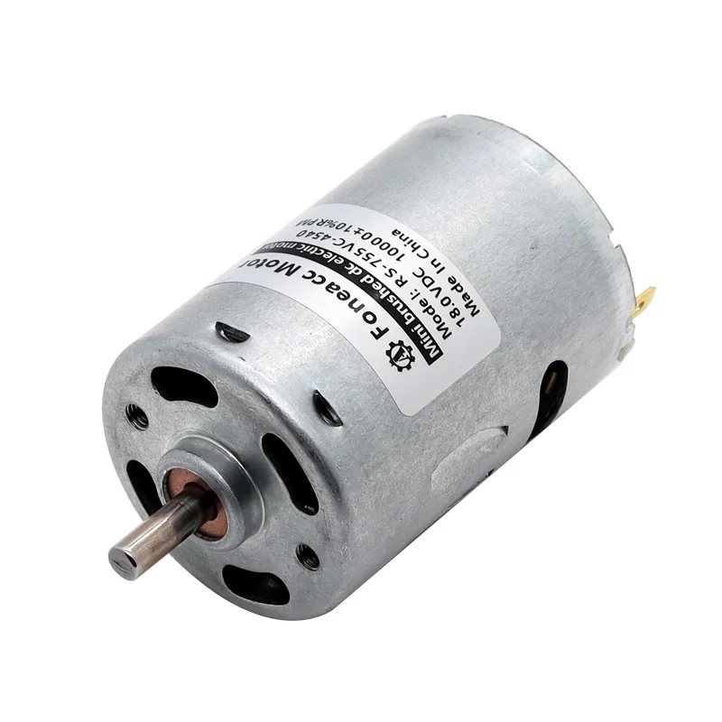 RS-755 High speed high torque 12V 24V micro DC motors