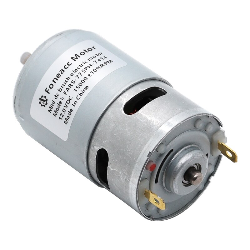 R-385 Micro DC High Speed Motor Small Motor 24V 8000RPM Forward and Reverse  Adjustable Large Torque Motor DC Electric Motor