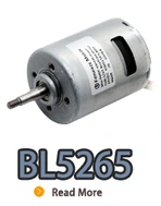 BL5265i, BL5265, B5265M, 52 mm small inner rotor brushless dc electric motor.webp